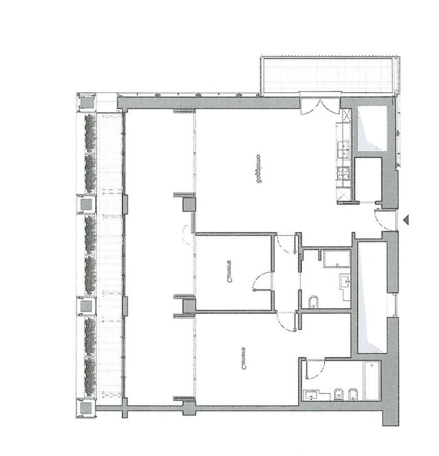 APPARTAMENTO 3 MODULI ANGOLARE