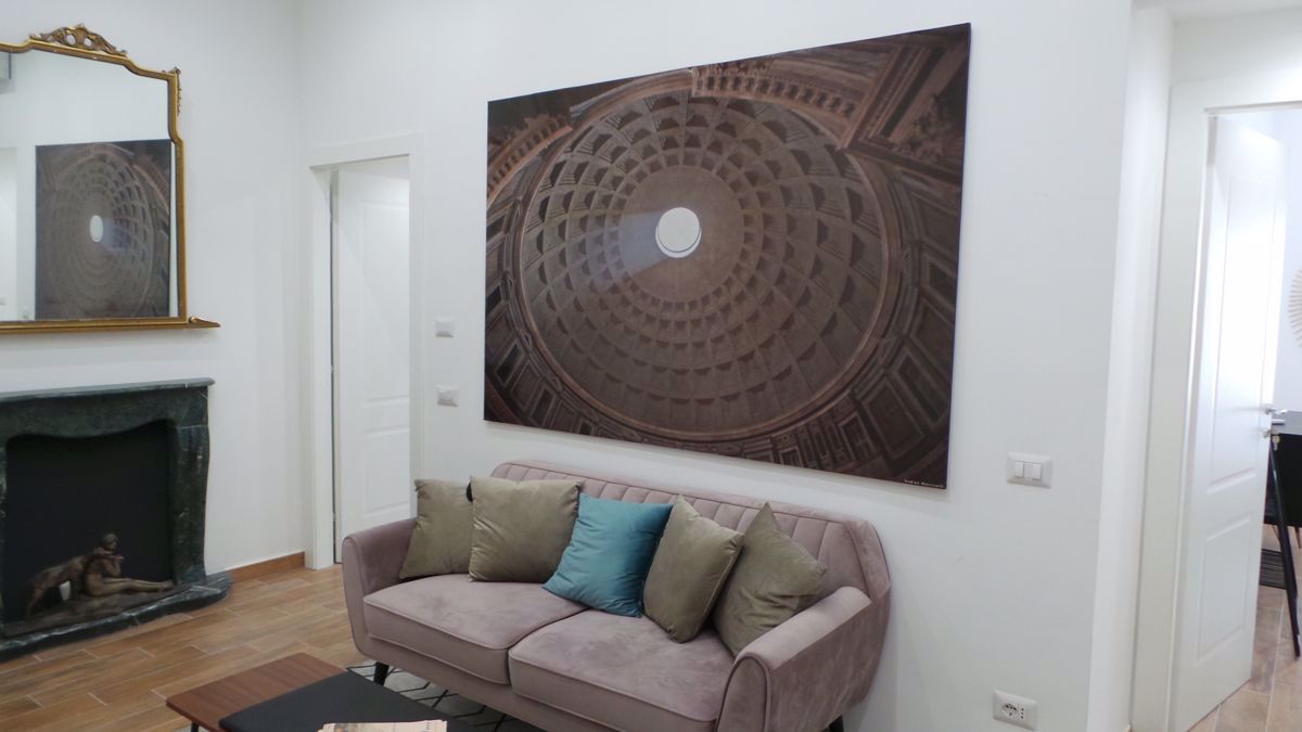 salone con angolo cottura