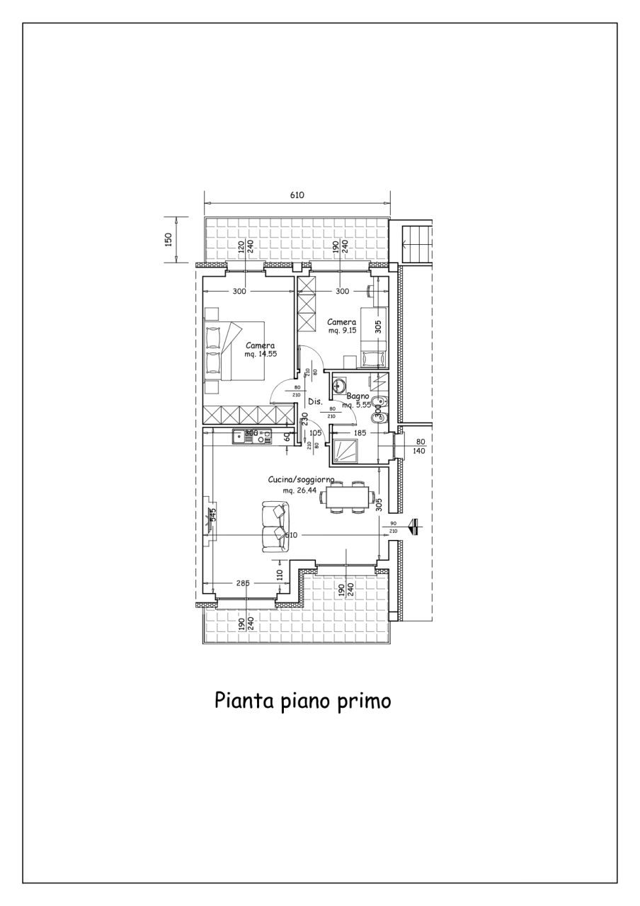 Appartamento 5 Piano primo
