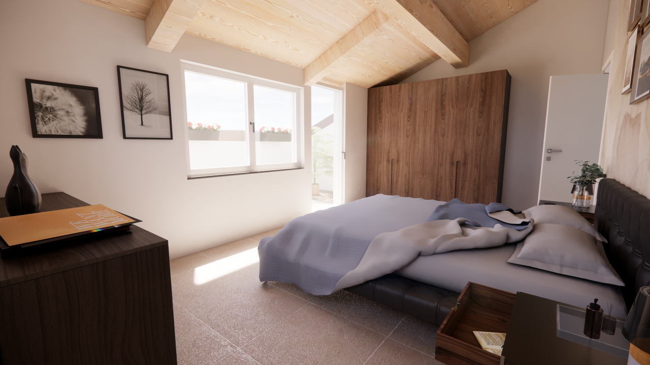Render camera matrimoniale