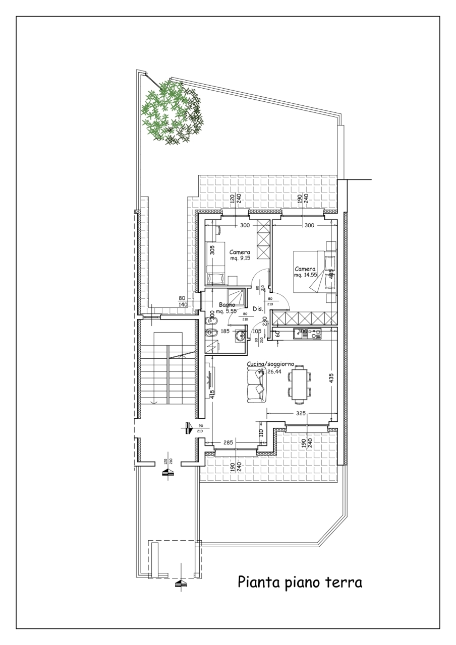 Appartamento 2 Piano terra