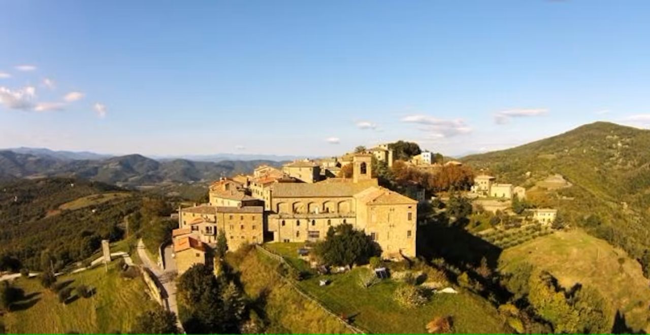 Veduta su Rocca di Preggio 