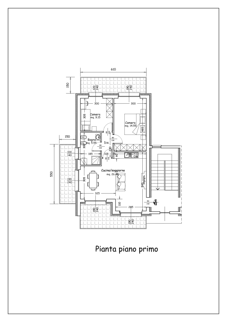 Appartamento 3 Piano primo