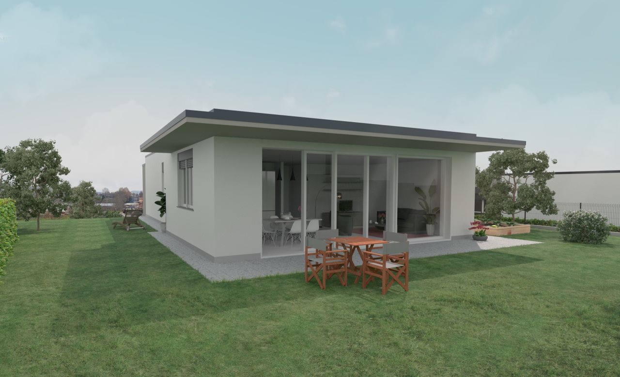 Render giardino di proprieta